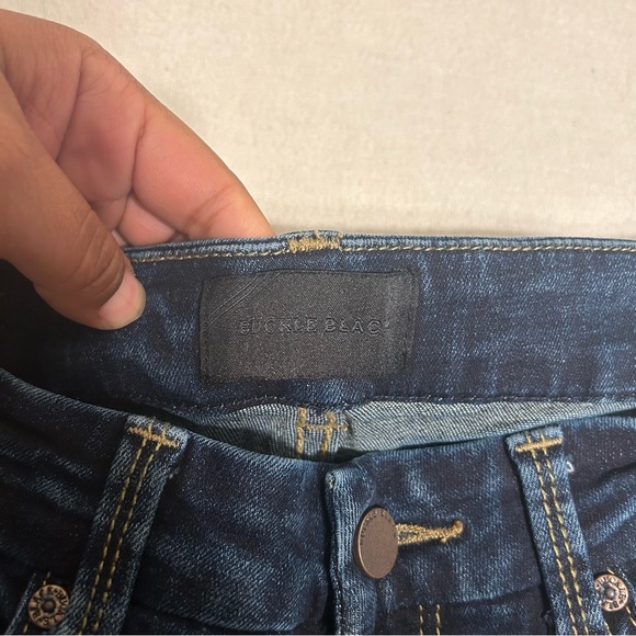 Buckle Black Women Fit No. 53 Boot Stretch Jeans Size 28x34 - Picture 5 of 11